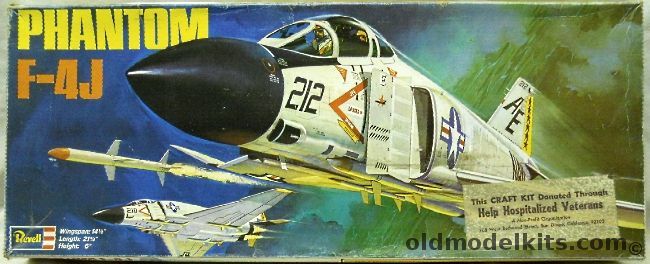 Revell 1/32 McDonnell Douglas F-4J Phantom II - US Navy VF-33 USS America, H188 plastic model kit